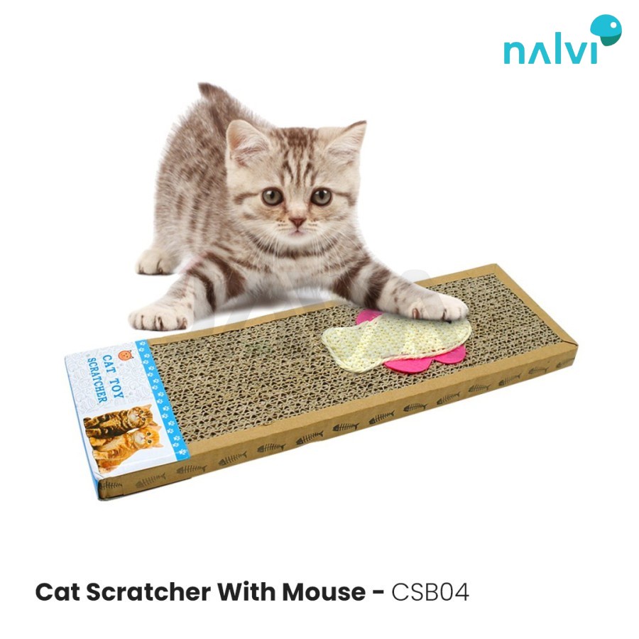 Cat Scratcher With Mouse Cat Scratcher Mouse Cat Scratcher CSB04