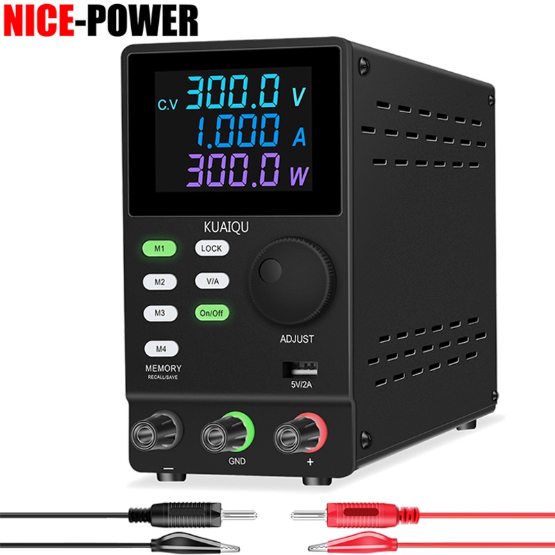 Bench Power Supply DC Power Supply Adjustable 30V 10A Smart