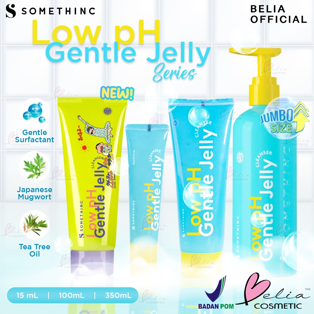 Belia Somethinc Low Ph Gentle Jelly Cleanser Low Ph Face Washing Soap