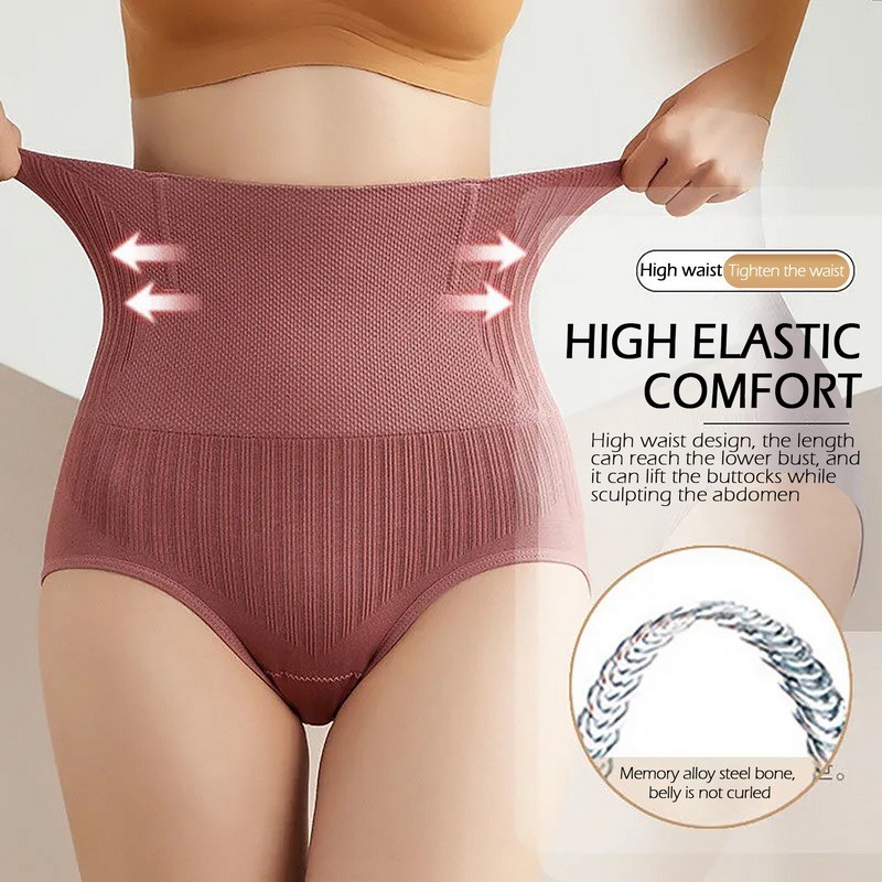 High Waist Tummy Control Pants Ladies Underwear Thong High Elastic High  Waist Body Shaping Corset Tummy Control