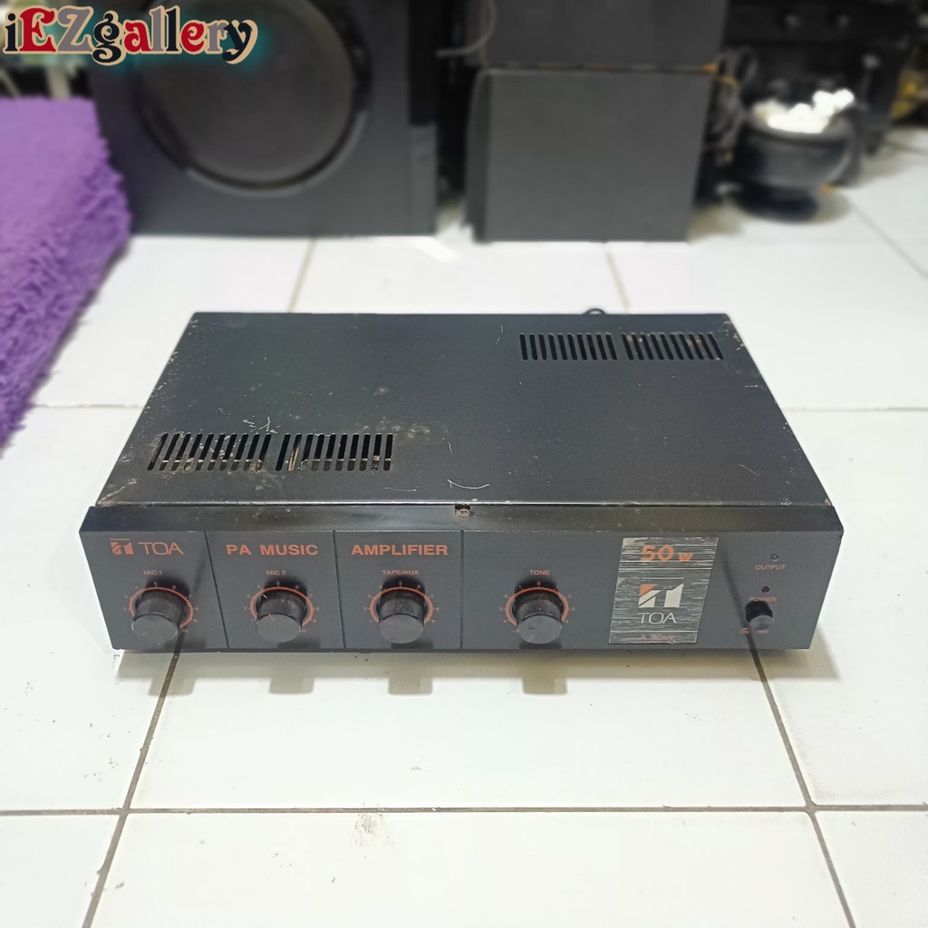 Toa A50W normal Amplifier Shopee Malaysia