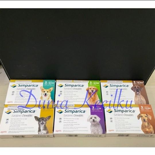 Simparica Dog Flea Medicine Chewing TABLET Shopee Malaysia