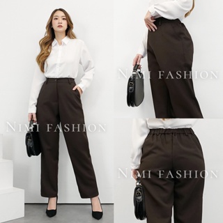 Premium Long Pants Women High Waist Slack Pants Woman Trousers Women Seluar  Slack Perempuan 西装长裤女