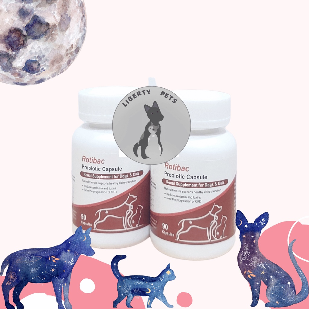 Rotibac Probiotic Supplement Renal/Kidney/Kidney Cat Dog (1 Capsule