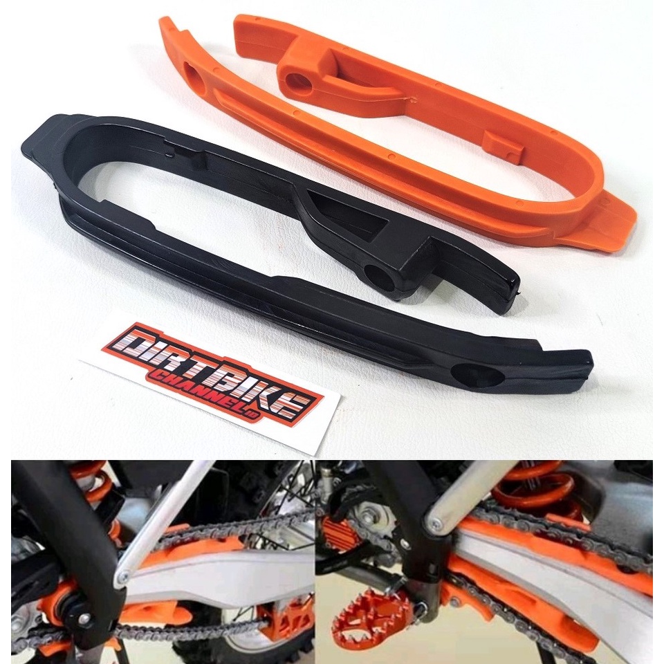 Rubber Swing Arm Chain Slider KTM Husqvarna KLX CRF Dtracker Arm Model