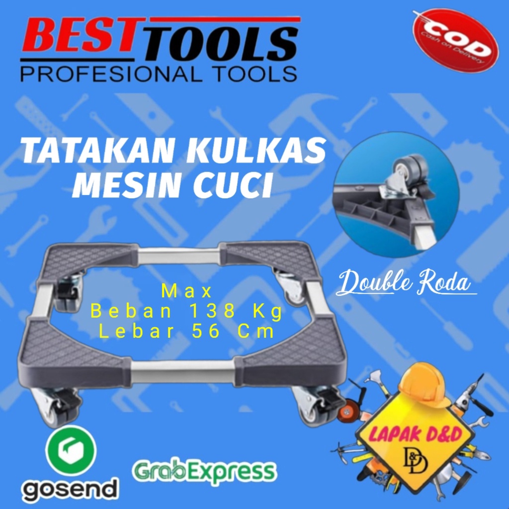 MESIN Pedestal/fridge Placemat/Fridge Wheel/Washing Machine Placemat