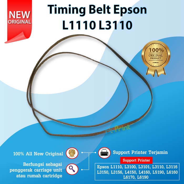 Timing Belt Epson L110 L120 L130 L210 L220 New Belt Carriage Motor Drive Cr Printer L110 L120 2329