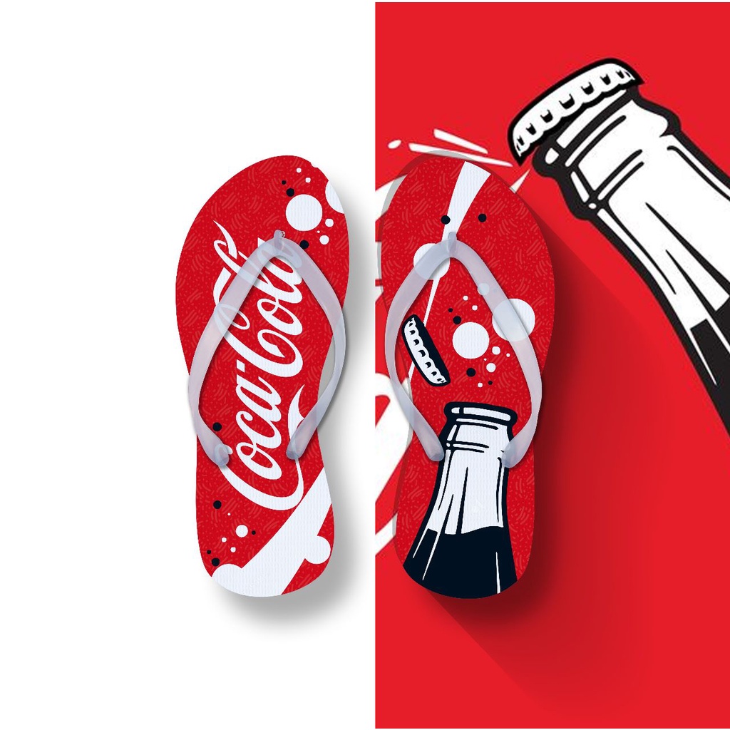 Coca cola hot sale flip flops