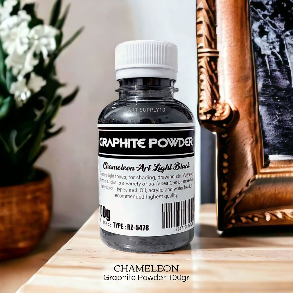 Graphite Powder/Chameleon Art Graphite Powder 100g | Shopee Malaysia