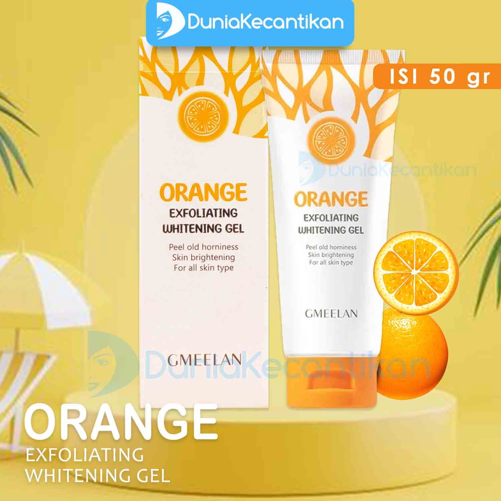 Gmeelan Orange Exfoliating Whitening Peeling Gel All in 1 Facial And