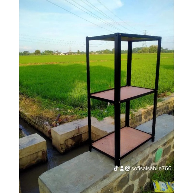 SIKU Stacking Rack, Angled Iron Rack, Shop Rack, tv Rack | Shopee Malaysia