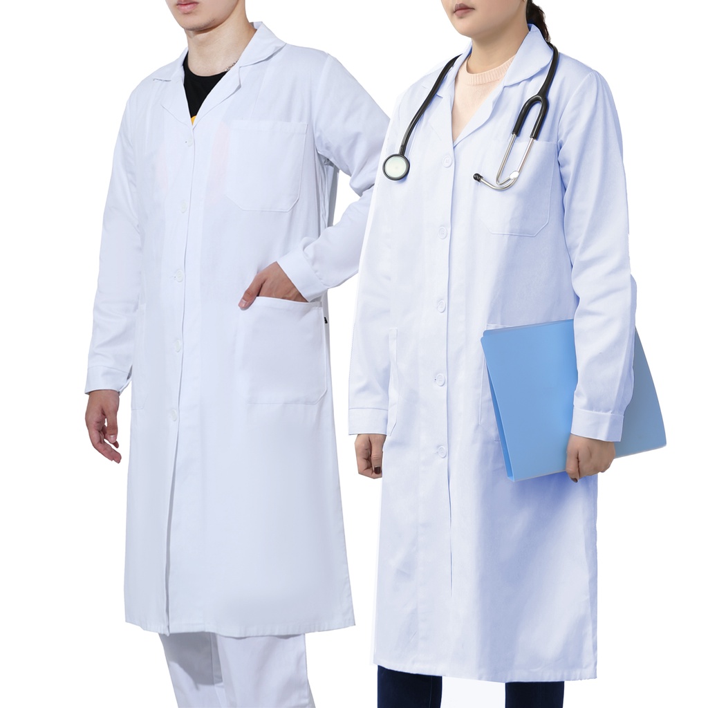 Long Sleeve Laboratory Coat Practice Coat Practice Lab Coat Hospital