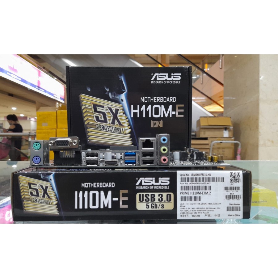 Motherboard ASUS H110ME M.2 LGA 1151 GEN 6/7 Shopee Malaysia