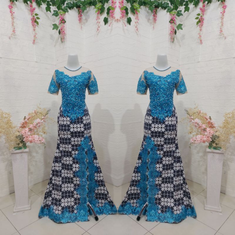 Batik 2024 mermaid dress