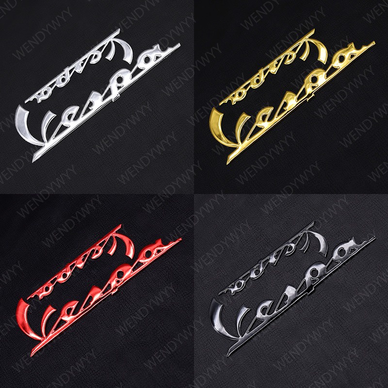Vespa Piaggio Emblem Kaskade - 3D Aufkleber Logo VE-132