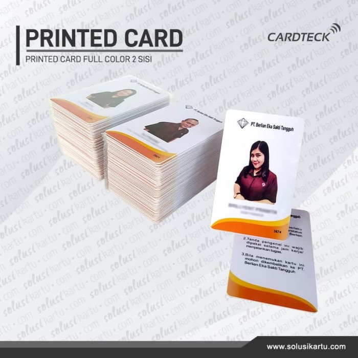 Print Rfid Card Custom Photo Id Card Proximity Mf S50 13.56Mhz 2-sided Smart People Choose ...