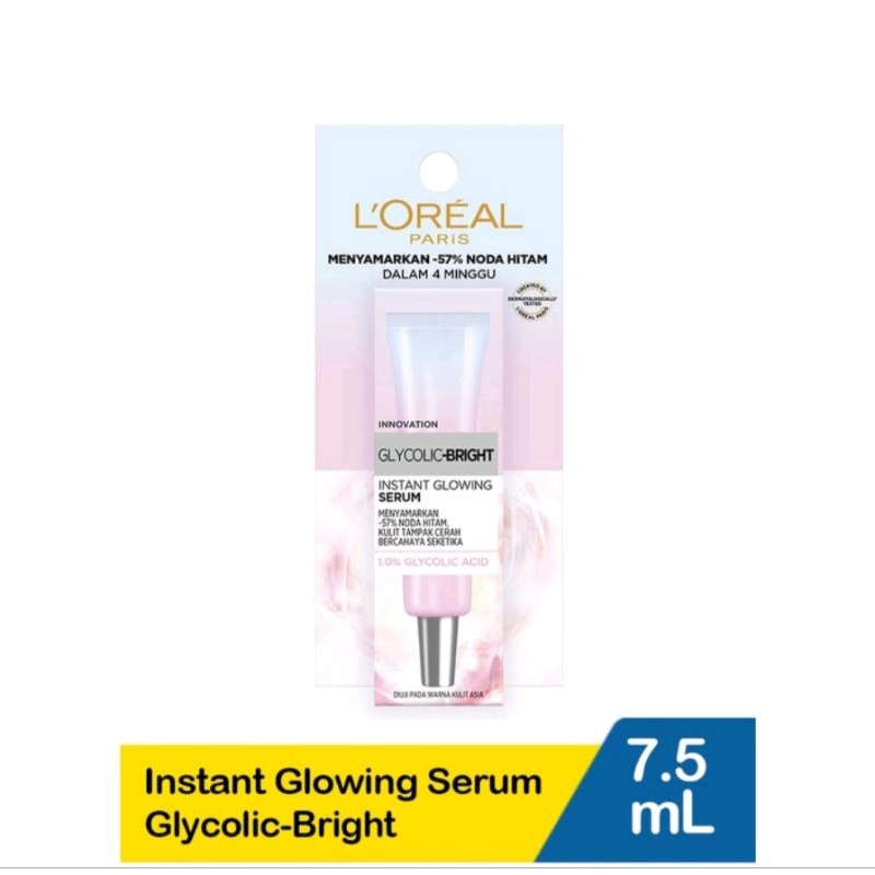 Loreal Paris Glycolic Bright Instant Glowing Serum Shopee Malaysia 9905