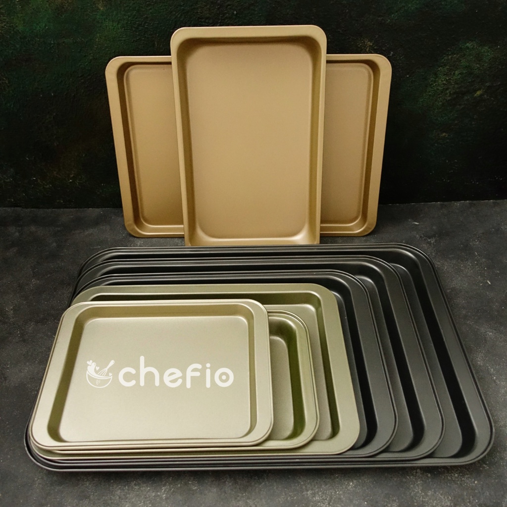 Flat Rectangular Baking Tray Cookie Pan/ Tray | Shopee Malaysia