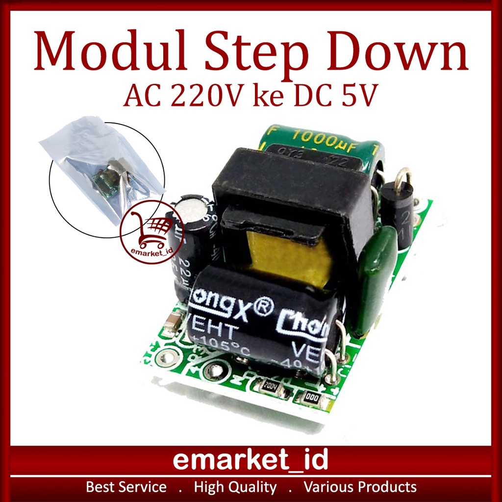 Step Down AC-DC Module 220V To 5V AC DC/5V700mA Power Supply Converter ...