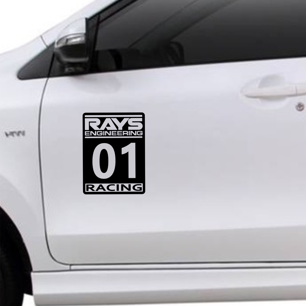 Rays ENGINEERING RACING Car Sticker Cutting Sticker | Shopee Malaysia