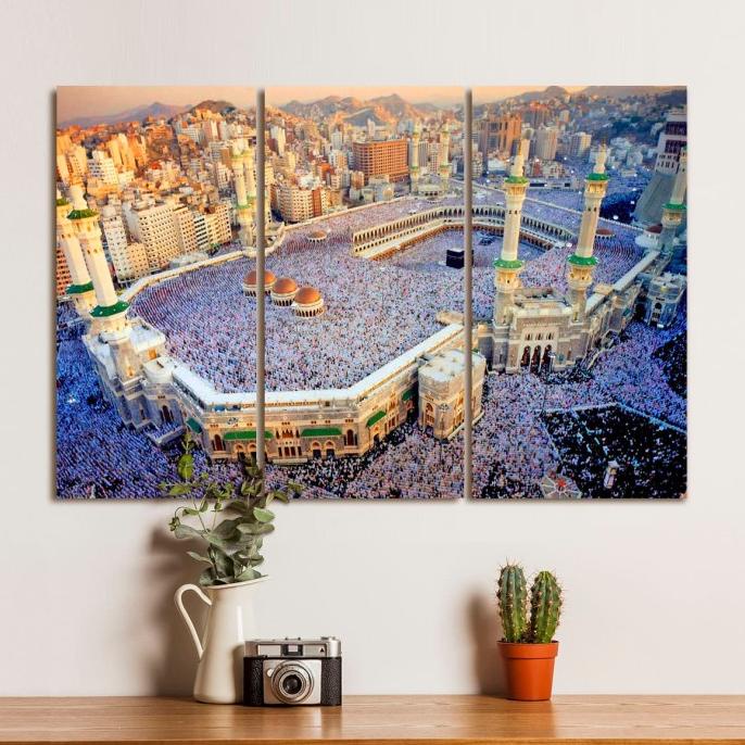 HIASAN DINDING Kaaba Haram Calligraphy Decoration Package Wall Hanging Display Shopee Malaysia