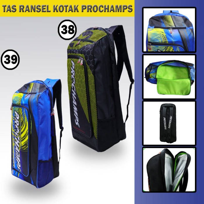 Prochamps BADMINTON Long Backpack PART 3 ORIGINAL | Shopee Malaysia