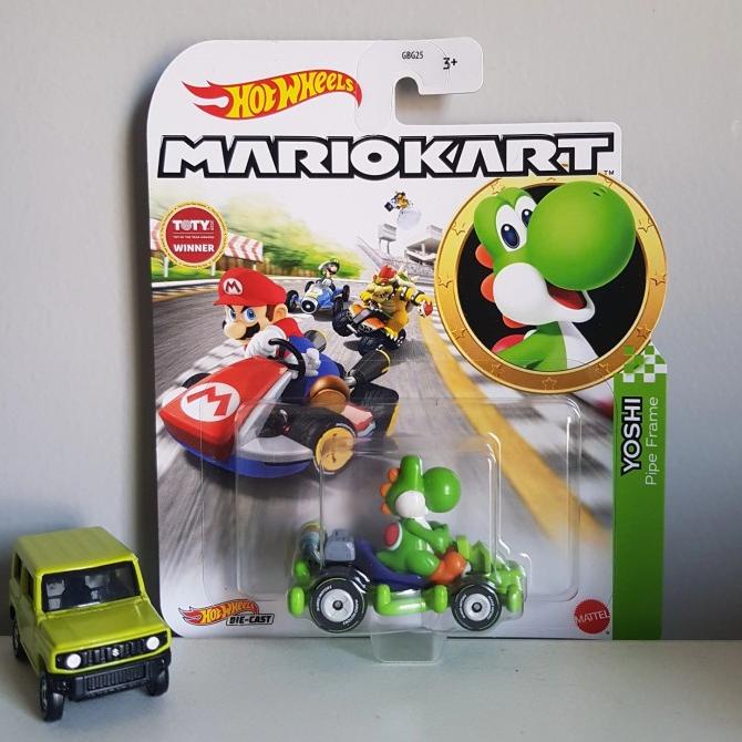 Hot wheels Mario kart Yoshi Pipe Frame hotwheels mariokart hw ori