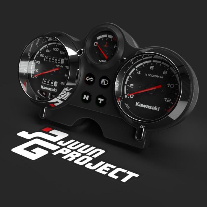 Premium original Panel Speedometer Custom NINJA 150 R/SS Koso rx2nr