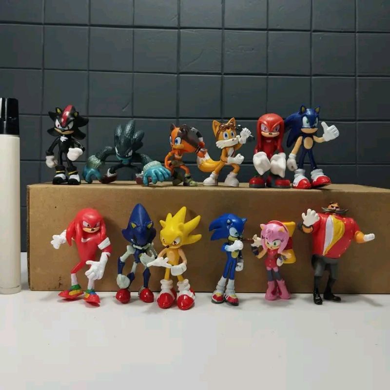Sonic series toy figures minisonic the hedgehog, height now 2 inch ...