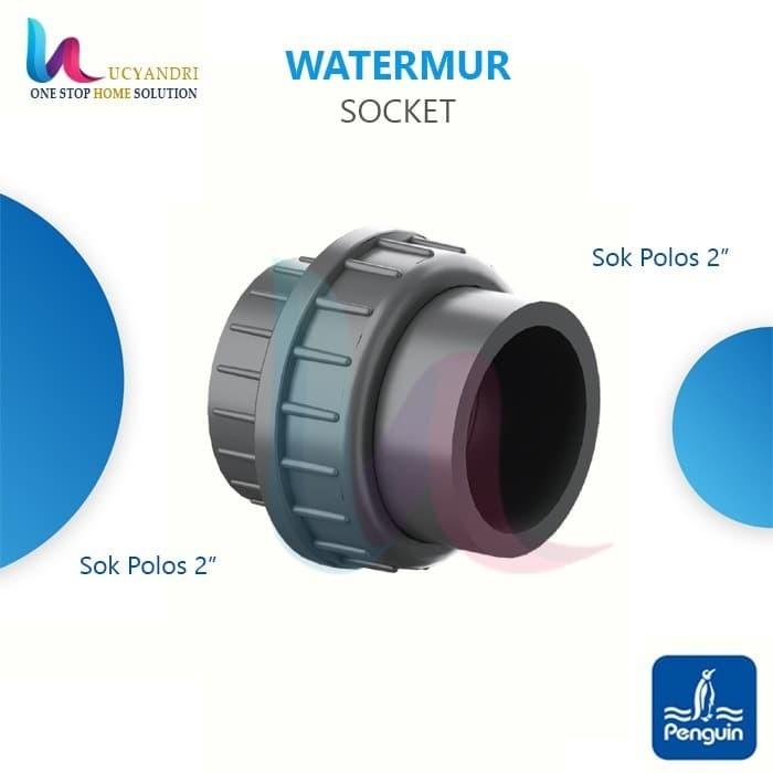 Union 2 Inch Penguin Socket Adapter Watermur Pipe Socket | Shopee Malaysia