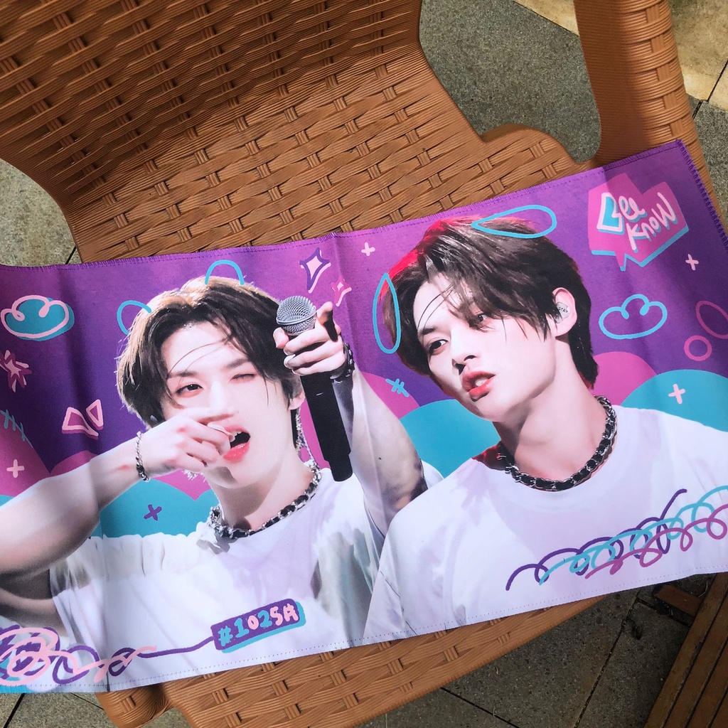 Leeknow Stray Kids Cheering Kit Slogan by Tinyzoo (Lee Know SKZ ...