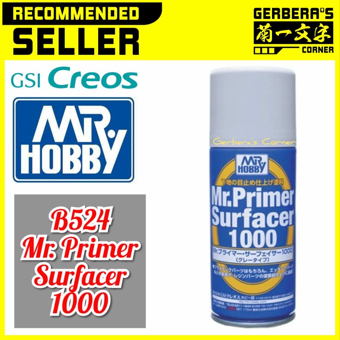 Mr Color Spray B524 Mr Primer Surfacer 1000 Lacquer Paint Shopee