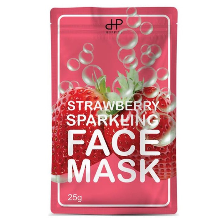 I Mask Huppies Stawberry Sparkling Latte Face Mask Shopee Malaysia