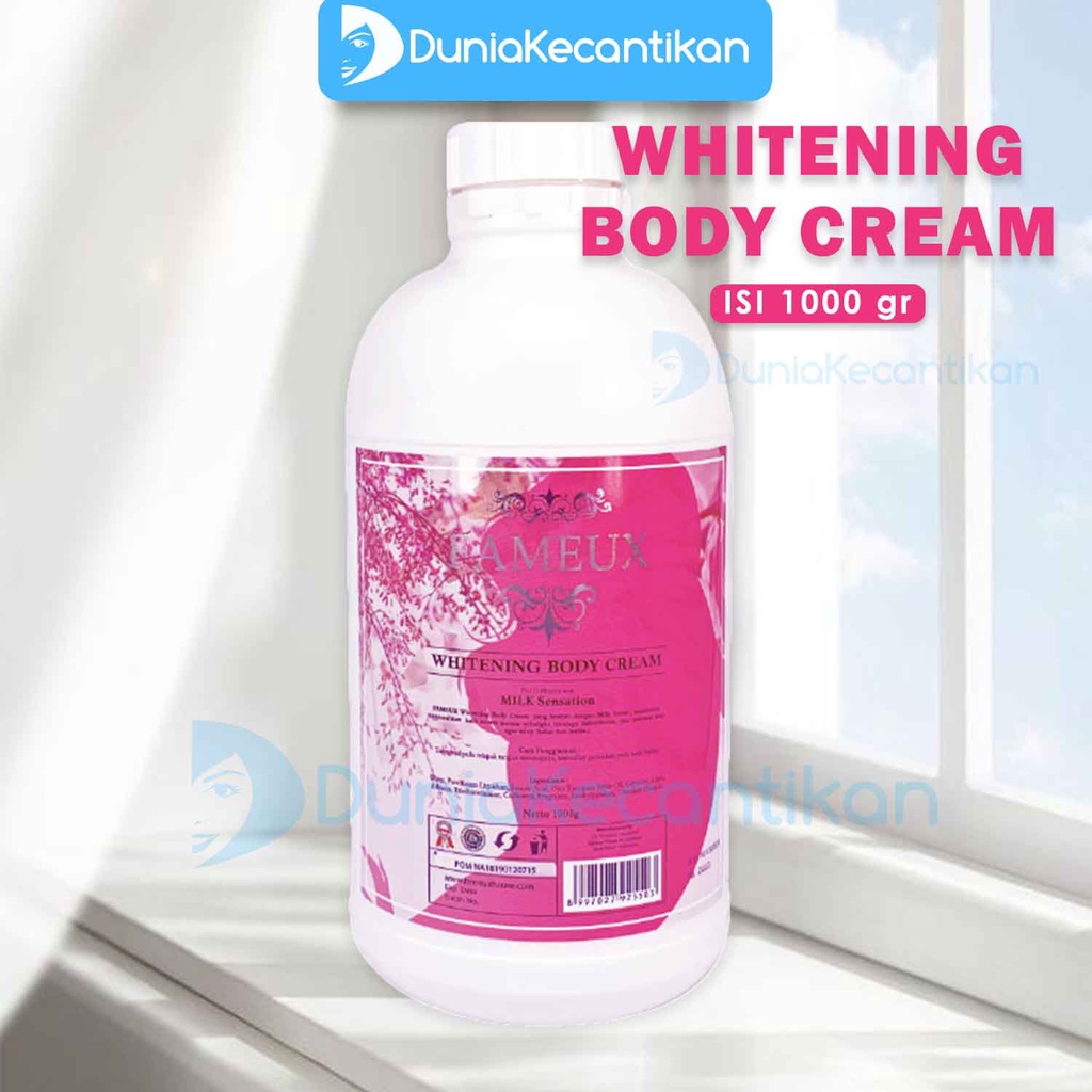 Fameux Whitening Body Cream (Bleaching) 1000ml Shopee Malaysia