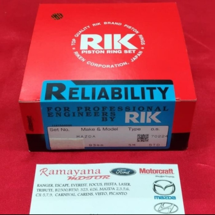 Ford Ranger 3.0 TDCi Commonrail Piston Ring Japan | Shopee Malaysia