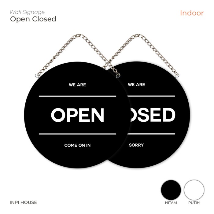 Open closed - sign Board - sign system - signage | Shopee Malaysia