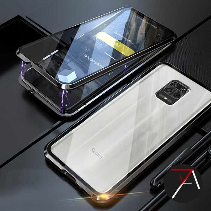 Xiaomi Redmi Note 9 Pro 9pro Double Side Glass Magnetic Case Metal 