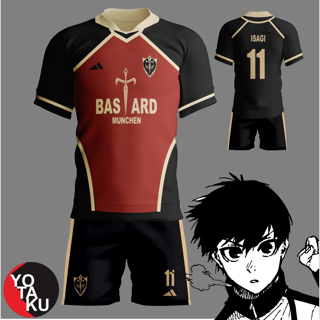 Jersey Anime Cosplay Blue Lock Bastard Munchen Yoichi Isagi Full Set