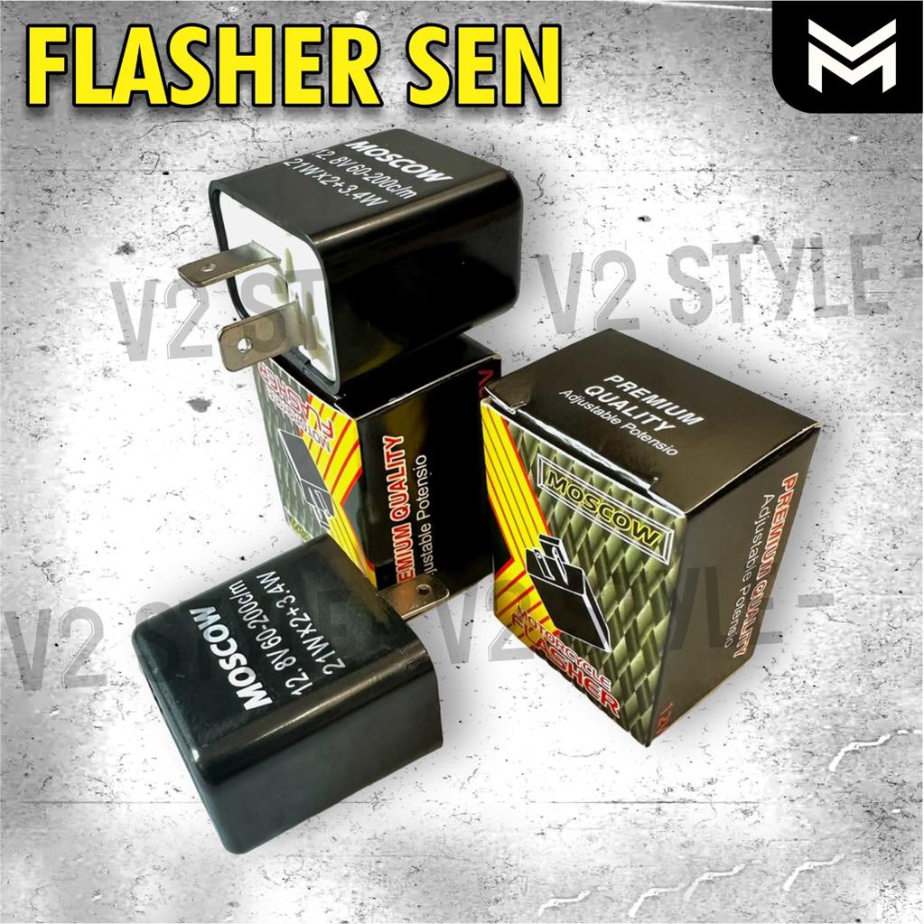 Flasher SEN 12V MAX 21WATT/speed Setting Flashing LED Turn Signal Light