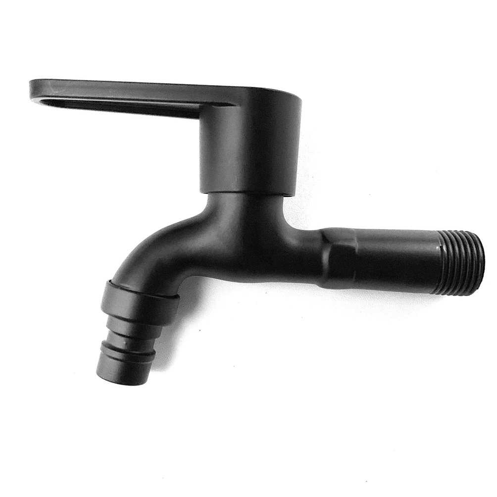 HITAM Cool Model.. Minimalist Garden Water Faucet BRC Stainless Black