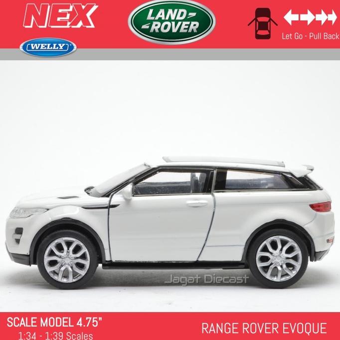Welly Range Rover Evoque Toy Land Rover Universe Diecast Scale 1:39 ...