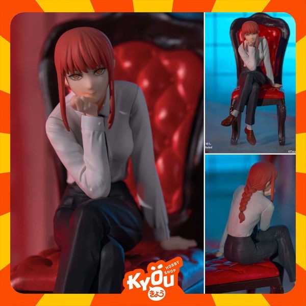Noodle Stopper Figure Makima Chainsaw Man 13Cm Shopee Malaysia