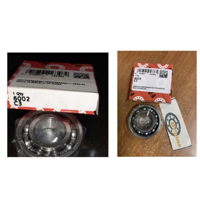 Bearing NOKEN AS JUPITER Z FAG Original 6002c3 set 6003c3 Premium Original Shopee Malaysia