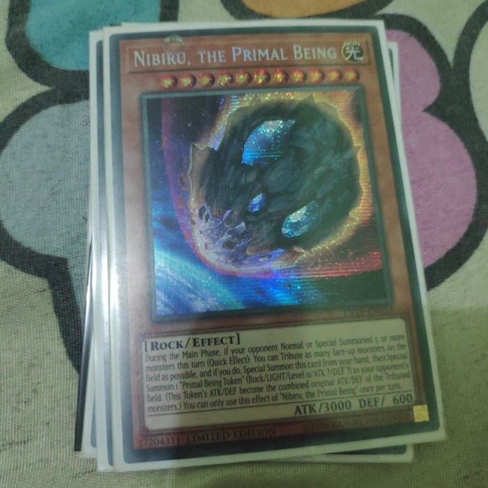 Nibiru The Primal Being Yugioh Shopee Malaysia