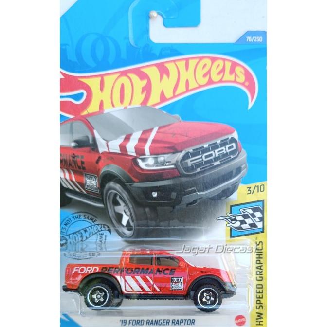 Hot Wheels Ford Ranger Raptor 2019 Toy Car Mobilan Universe Diecast ...