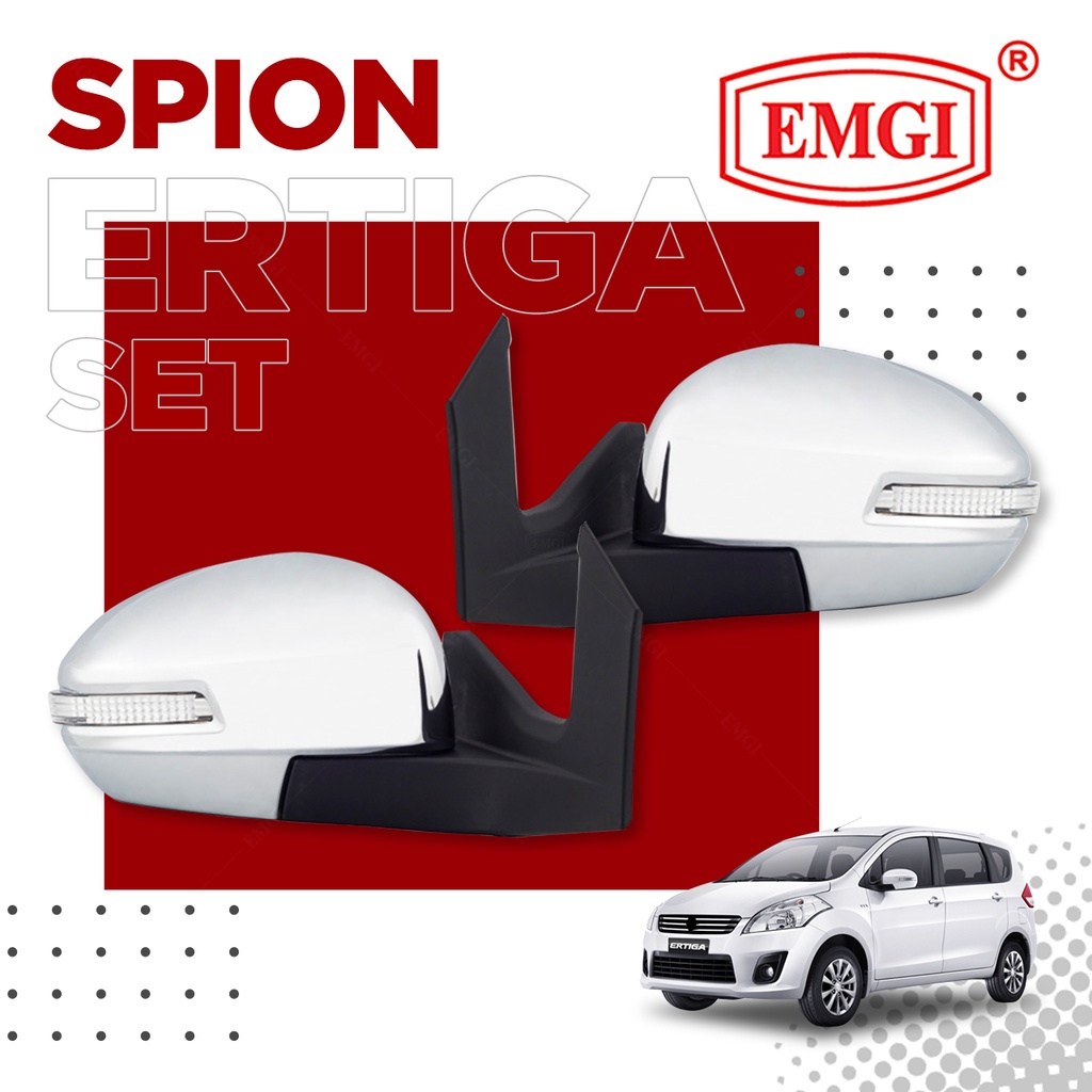 Emgi - ERTIGA Car Mirrors 2012 to 2017 - Electric Lights | Shopee Malaysia