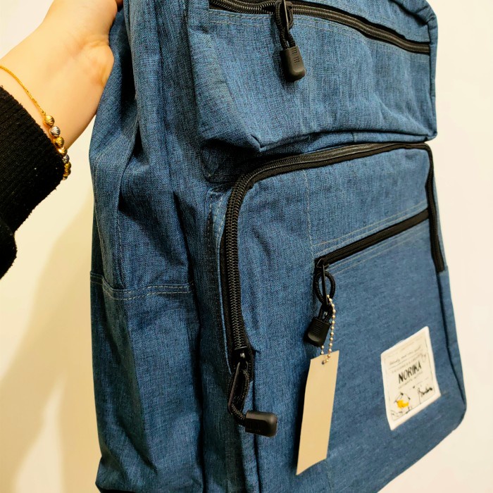 La CHANCE Backpack. Men's Women's JEANS LAPTOP Backpack. Lightweight