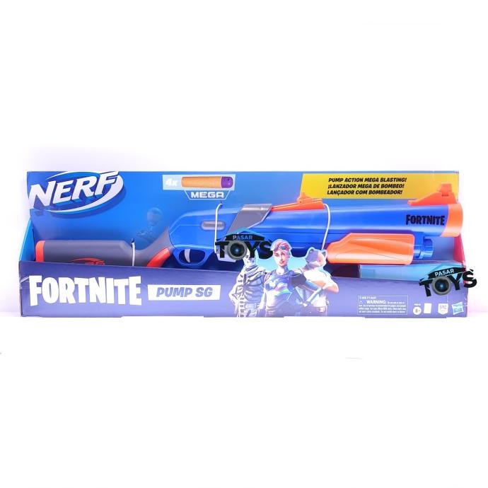 Nerf Fortnite Pump SG Blaster Pump Action Mega Dart Blasting | Shopee ...