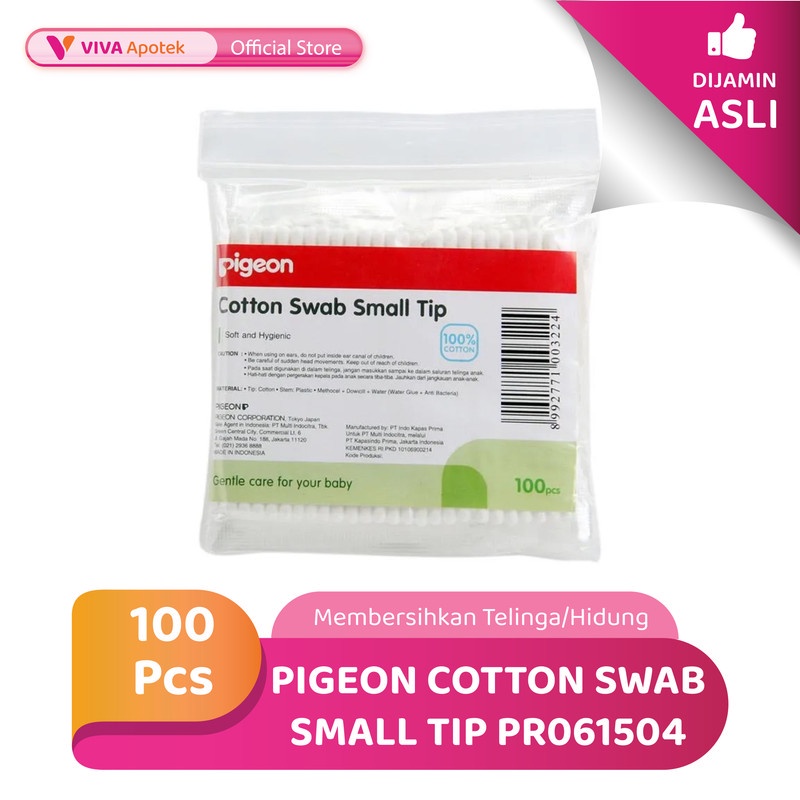 Pigeon Cotton Swab Small Tip PR061504 (100Pcs) Shopee Malaysia