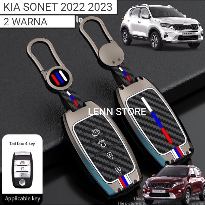 The Newest Kia 2021 2022 2023 Metal Remote Key Cover Shopee